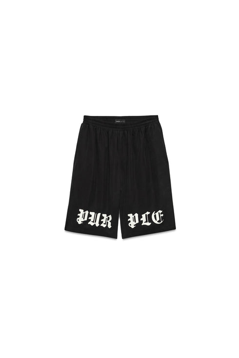 PURPLE BRAND P537 Lyocell Pull On Shorts Mens Apparel
